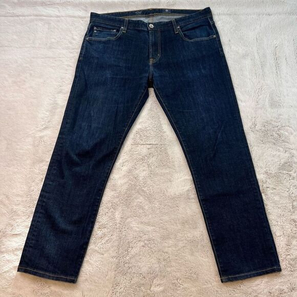 AG Adriano Goldschmied Tellis Jeans Mens 36x28 Hemmed Modern Slim Stretch Denim - Picture 1 of 9